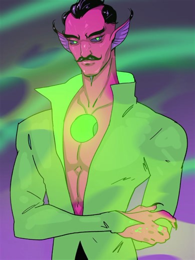 Devil in Disguise: Sinestro Fan Art