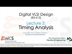 DVD - Lecture 5a: Timing Analysis