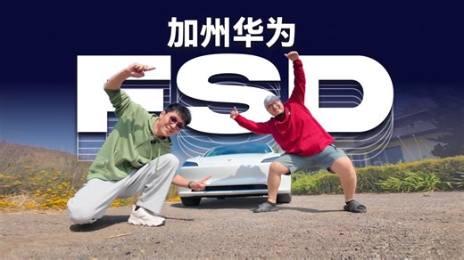 我在美国“批判性”使用特斯拉FSD，问界车主故意刁难！