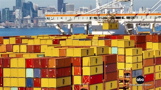 In a 6-3 ruling, the Supreme Court struck down the bulk of Pres. Trump’s tariffs, delivering a setback to the foundation of his economic agenda. Trump called the decision a "disgrace" and vowed to work around the ruling. Rachel Scott reports. https://abcnews.link/ihqYLUT | ABC World News Tonight with David Muir