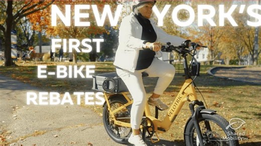 New York s First E-Bike Incentive Program in Action | Shared Mobility Inc