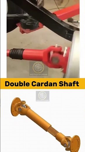 Double Cardan Shaft Mechanical Design#Engineering #Mechanical #HowItWorks #TechEducation #Mechanics