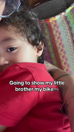 Brother and Motorcycle Adventures in a Parking Garage