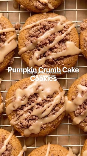 Pumpkin Crumb Cake Cookies | Sally's Baking