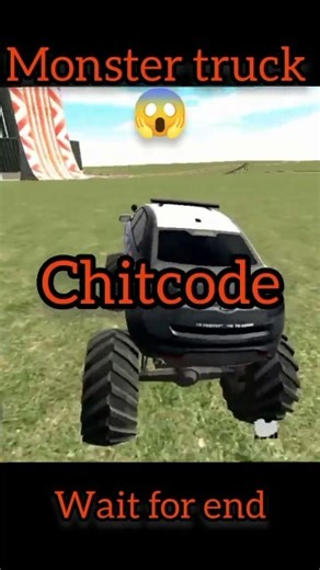 Monster truck code 2025🤫💯 #gaming #indianbikedriving3d #shortvideo #chitcode #ibd3d