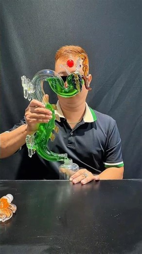 So Relaxing ! Green Dragon Drinking ASMR | Satisfying Sounds #asmr #drinksounds #memes #relaxing