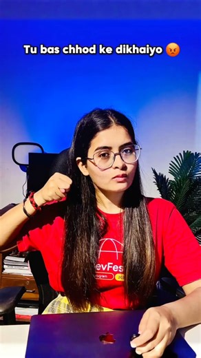 Soch rha coding chhod du 😊