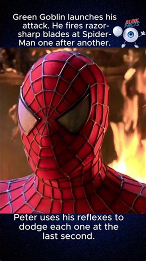Spider-Man (2002) | Green Goblin’s Razor Attack on Spider-Man #movie #movies #spiderman
