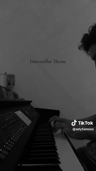 Interstellar Theme piano #viral #fyp #perte #piano #interstellar #hanszimmer