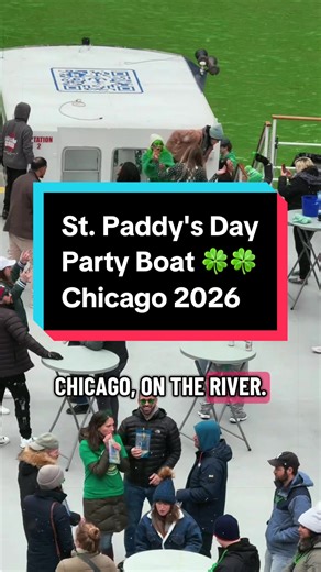 St. Paddy's Day Party Boat in Chicago 2026