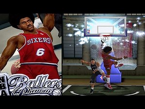 NBA Ballers Phenom #9 - Dr.J BROKE THE BACKBOARD! Old School Soul Tournament RAGE!