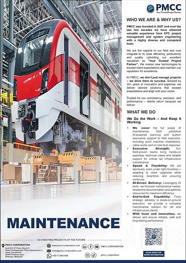 Maintenance at PMCC