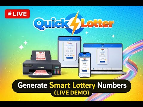 How to Generate Winning Lottery Numbers Using Data (Live)