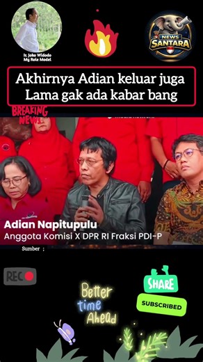 Finally Adian came out / Long time no news bro