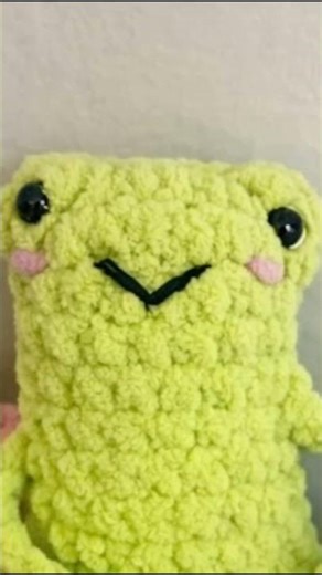 The Frog that started it all 🐸 crochet leggy frog