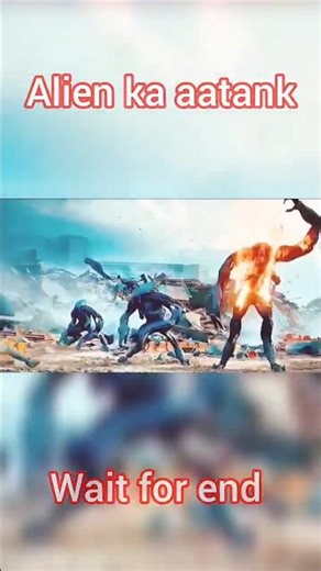 Alien Ka Atank 👽😱 | Giant Alien Attack | Scary Monster Scene