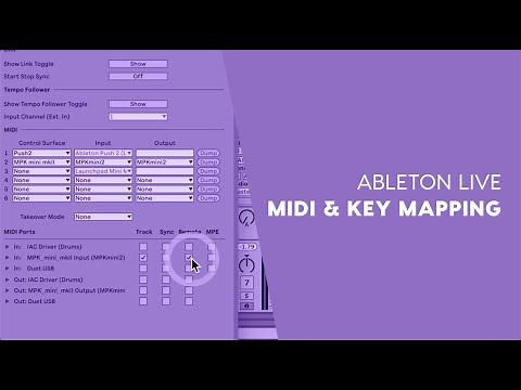 MIDI Mapping and Key Mapping in Ableton Live 11 — Intro to Music Production in Ableton Live