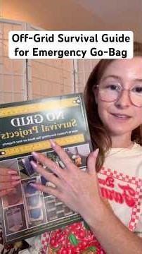 Survival Prepper Guide for your Go-Bag #prepper #emergencypreparedness