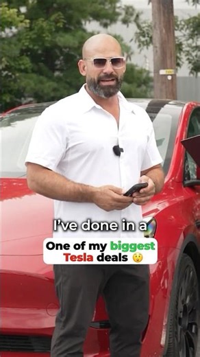 This is was one of the biggest Tesla deals I've done
