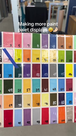 Creating Unique Paint Palette Displays
