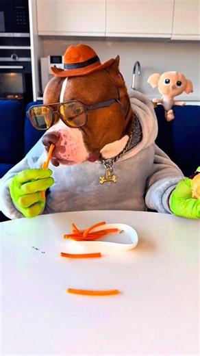 Funny Bulldog Can't Stop Eating! 😂🐶 | Cutest Bulldog Moments #shorts