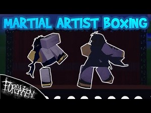 Forsaken But... MARTIAL ARTIST BOXING (Forsaken Roblox)