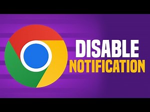 How To Disable Notification In Google Chrome (EASY!)