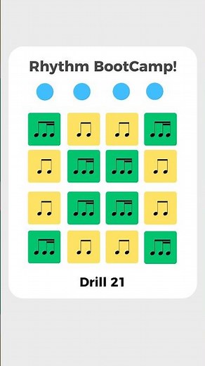 Rhythm Bootcamp Drill 21 | Ti-Ti & Ti-Tika Challenge 🥁 | Eighth Note Practice