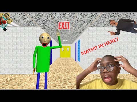 WE BE DOING MATH!! Baldi's Basics Gameplay #1