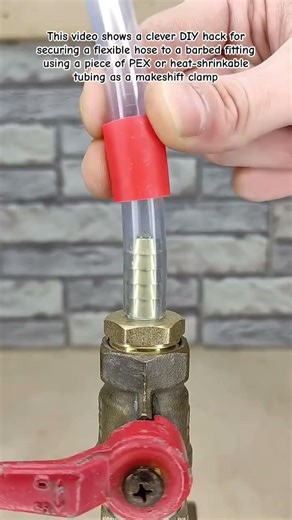 Genius DIY Hose Clamp Hack! 🛠️ | How to Secure Hoses Without Metal Clamps