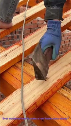Roof Beam Nail Reinforcement: Securing Wood Frames for Stable Roofs