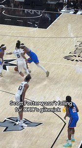 Scott Foster Blocks OKC’s 'Extender' Gimmick — Spurs vs OKC Moment