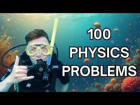 100 Physics Problems on Momentum, Work, Energy, Power, and Efficiency