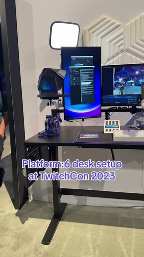 Platform 6 Desk Setup Review from TwitchCon 2023