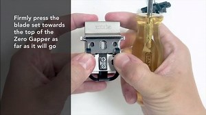 Zero gaps. 🙅‍♂️ Zero problems. Learn how to replace your blades and use our #Andis Blade Zero Gapper Tool to zero gap your Cordless T-Outliner Li Trimmer! 👊 bit.ly/AndisZeroGap | Andis Company