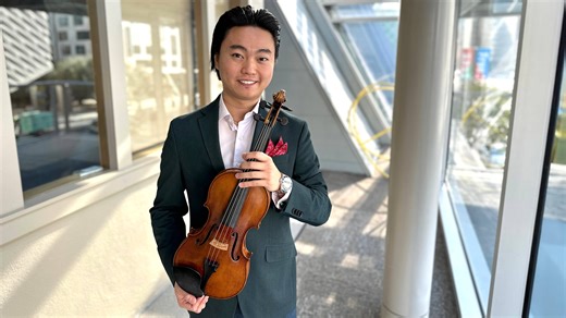 Interview: Ray Ushikubo on Playing the 1741 'Playfair' del Gesù violin