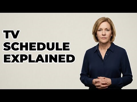 How Does The Daily Broadcast Schedule Work?