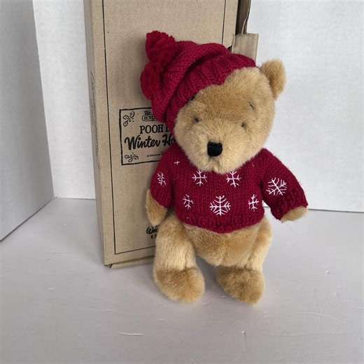 Boyd's Collection Disney Pooh Bear's Winter Holiday 10" Box - Etsy