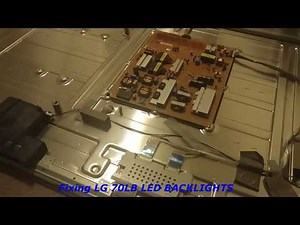 70 inch LG SMART LED tv keeps turning off FIX