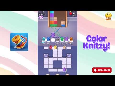 Color Knitzy! - Level 145-150 - All level solution