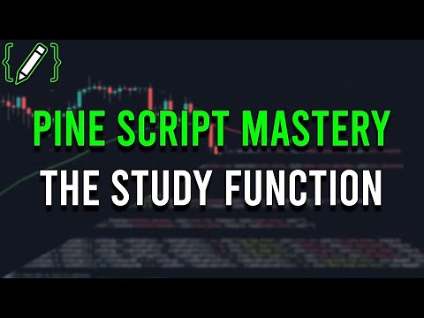 How to use the STUDY Function • Pine Script [OUTDATED V4] Tutorial