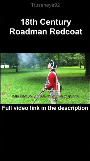 18th Century Roadman Redcoat #Shorts