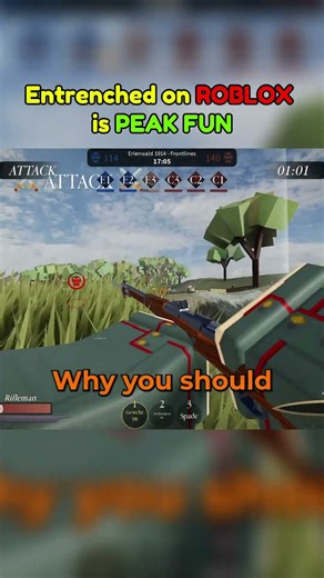 Entrenched on ROBLOX is PEAK FUN