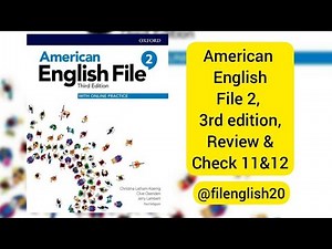 American English File 2, 3rd edition, Review and Check 11&12