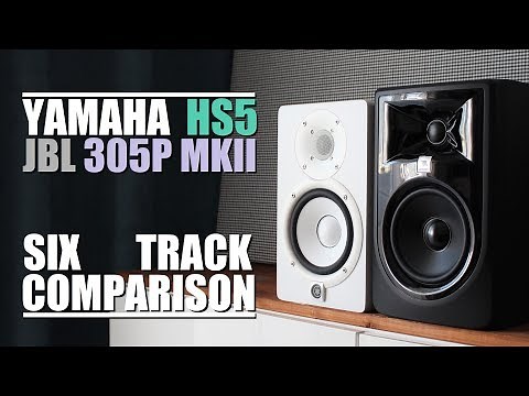 JBL 305P MKII vs Yamaha HS5 || 6-Track Comparison
