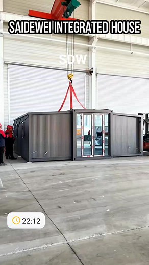 Worried about long construction period for overseas projects? SDW container homes are factory-prefabricated and shipped globally, with extremely simple installation! Suitable for construction dormitories, scenic check-in spots, and resort guest rooms. BIPV integration low-carbon attributes make it more competitive. Free modular recombination, worry-free bulk construction for emergency housing and engineering projects. Ready for use in 8 hours~ #SDWPrefabricatedBuilding #GlobalShippingHit #NoAppr