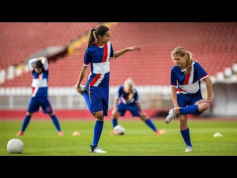Basic Warm-Up for all ages - Dynamic Stretching and Movements | Pre-Match | Pre-Training | Soccer