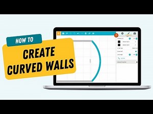Create Curved Walls - RoomSketcher App