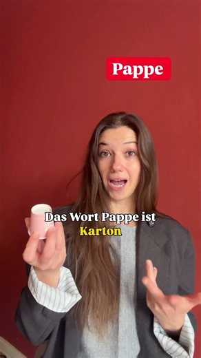B2–C1-Fehler: PAPIER vs. PAPPE 📄📦 Deutsch B2-V1