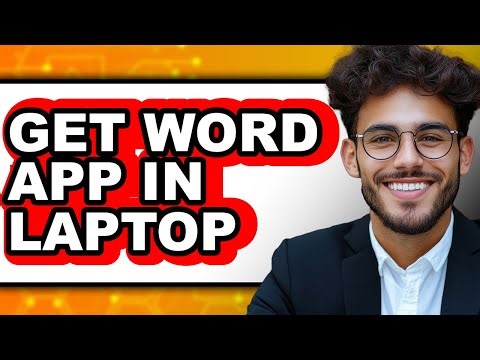 How to Get Word App in Laptop - Step by Step